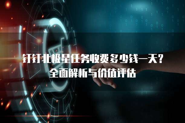 钉钉北极星任务收费多少钱一天?全面解析与价值评估