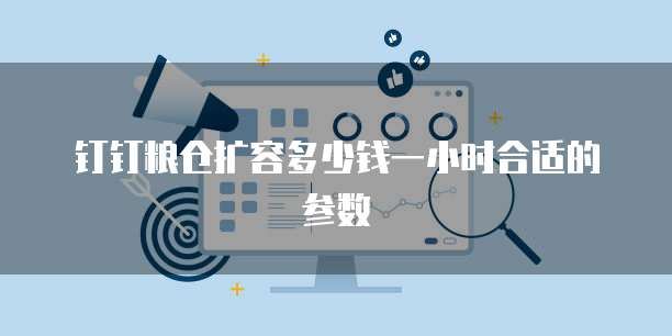 钉钉粮仓扩容多少钱一小时合适的参数
