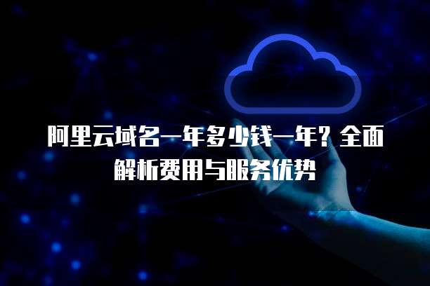 阿里云域名一年多少钱一年?全面解析费用与服务优势