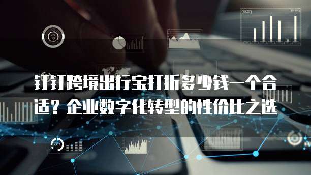 钉钉跨境出行宝打折多少钱一个合适?企业数字化转型的性价比之选
