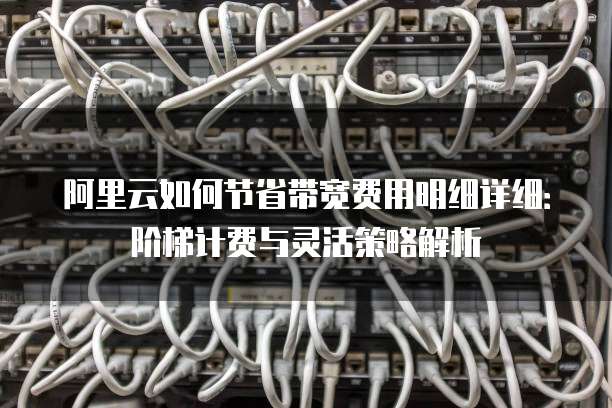 阿里云如何节省带宽费用明细详细:阶梯计费与灵活策略解析