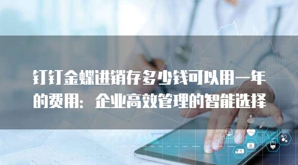 钉钉金蝶进销存多少钱可以用一年的费用:企业高效管理的智能选择