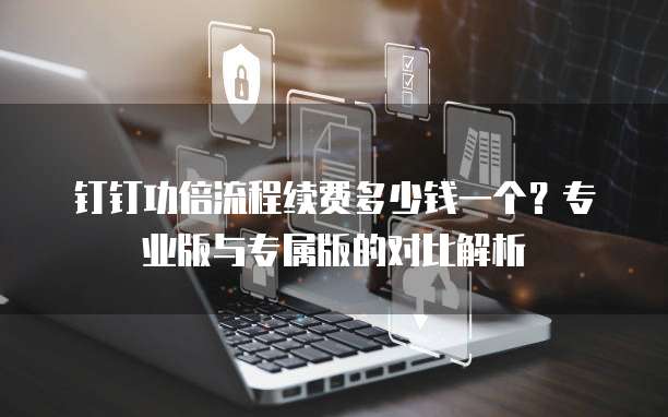 钉钉功倍流程续费多少钱一个?专业版与专属版的对比解析