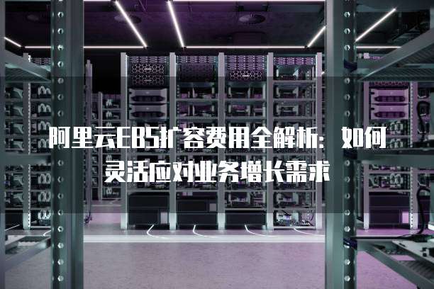 阿里云EBS扩容费用全解析:如何灵活应对业务增长需求