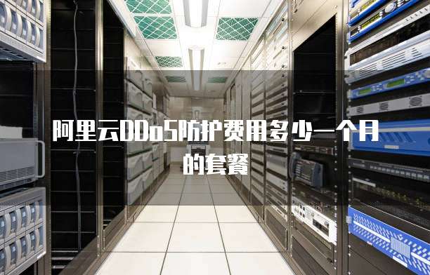 阿里云DDoS防护费用多少一个月的套餐