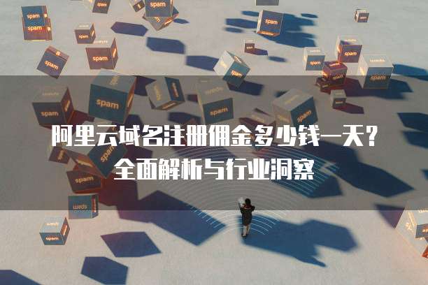 阿里云域名注册佣金多少钱一天？全面解析与行业洞察