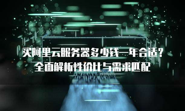 买阿里云服务器多少钱一年合适?全面解析性价比与需求匹配