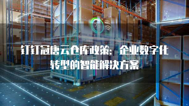 钉钉冠唐云仓库政策:企业数字化转型的智能解决方案