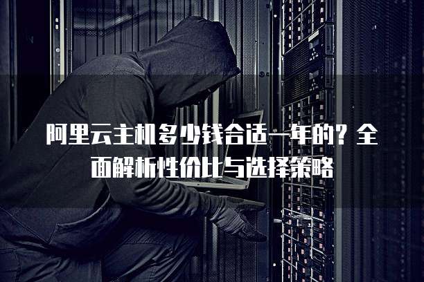 阿里云主机多少钱合适一年的?全面解析性价比与选择策略