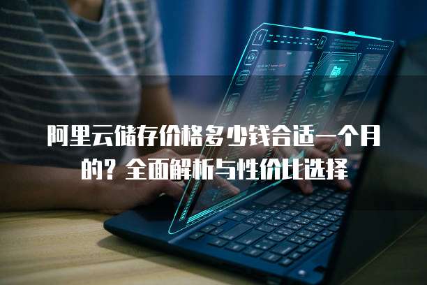 阿里云储存价格多少钱合适一个月的?全面解析与性价比选择