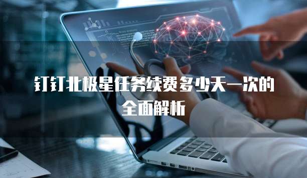 钉钉北极星任务续费多少天一次的全面解析