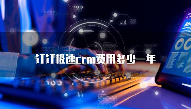 钉钉极速crm费用多少一年