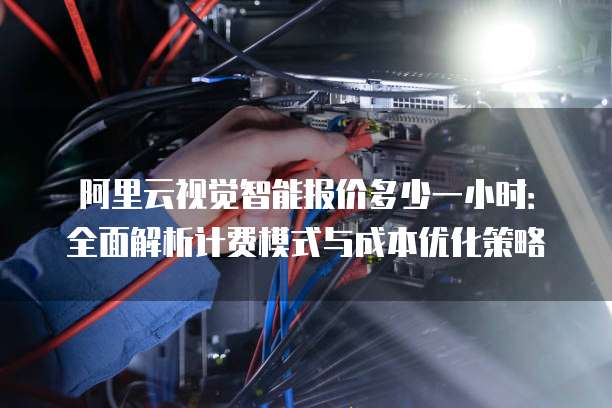 阿里云视觉智能报价多少一小时:全面解析计费模式与成本优化策略