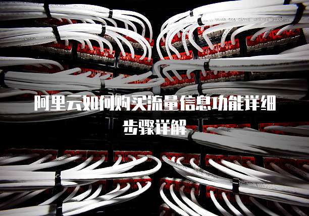 阿里云如何购买流量信息功能详细步骤详解