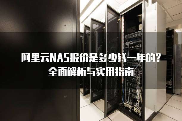 阿里云NAS报价是多少钱一年的？全面解析与实用指南