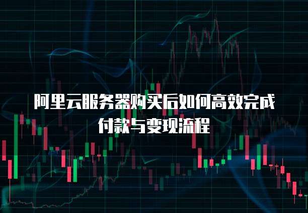 阿里云服务器购买后如何高效完成付款与变现流程