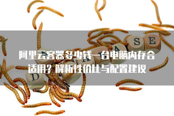 阿里云容器多少钱一台电脑内存合适用?解析性价比与配置建议