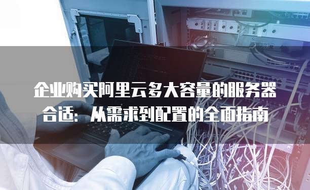 企业购买阿里云多大容量的服务器合适:从需求到配置的全面指南