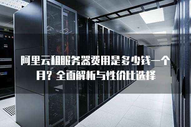 阿里云租服务器费用是多少钱一个月?全面解析与性价比选择