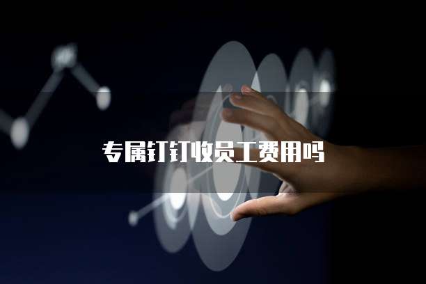 专属钉钉收员工费用吗