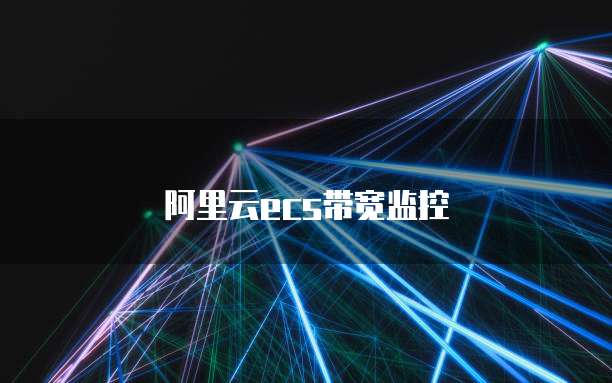 阿里云ecs带宽监控