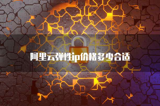 阿里云弹性ip价格多少合适