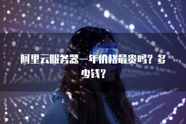 阿里云服务器一年价格最贵吗?多少钱?