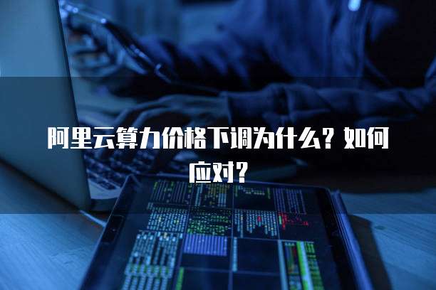 阿里云算力价格下调为什么？如何应对？