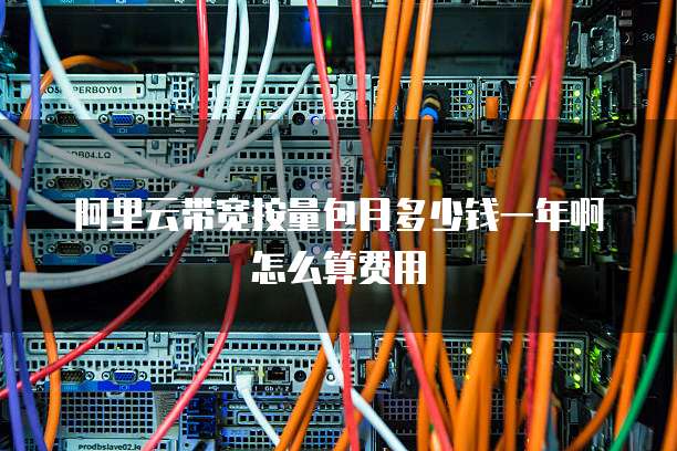 阿里云带宽按量包月多少钱一年啊怎么算费用