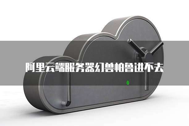 阿里云端服务器幻兽帕鲁进不去