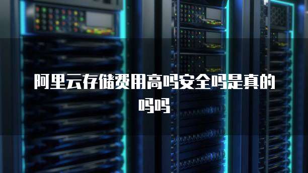 阿里云存储费用高吗安全吗是真的吗吗