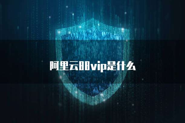 阿里云88vip是什么