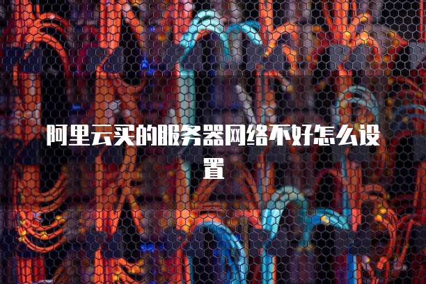 阿里云买的服务器网络不好怎么设置