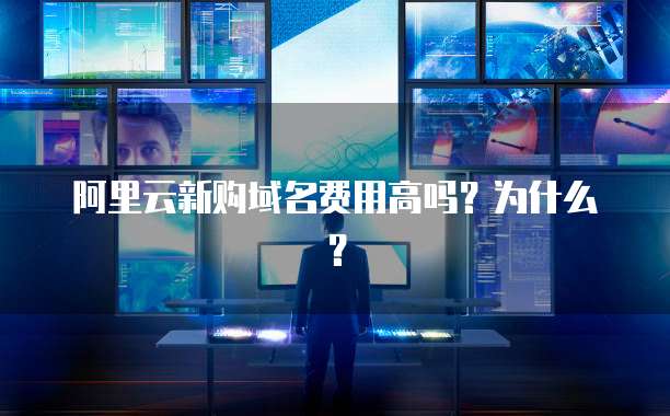 阿里云新购域名费用高吗?为什么?