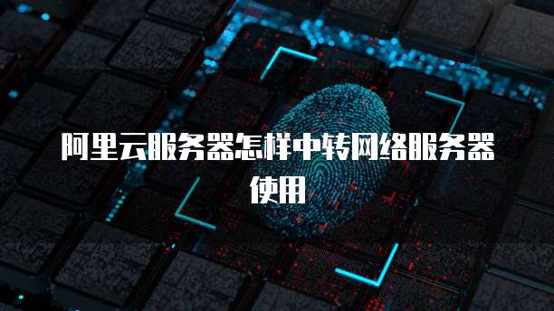 阿里云服务器怎样中转网络服务器使用