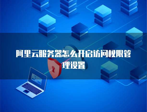 阿里云服务器怎么开启访问权限管理设置