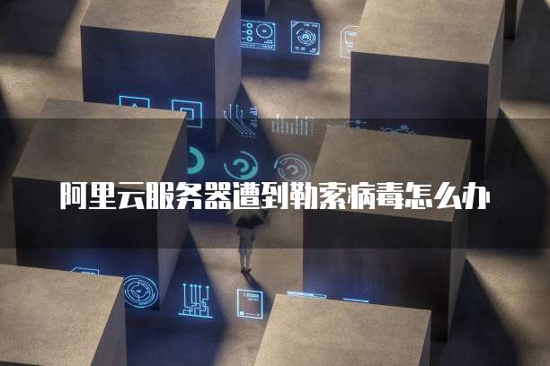 阿里云服务器遭到勒索病毒怎么办