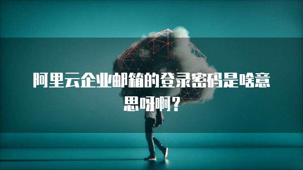 阿里云企业邮箱的登录密码是啥意思呀啊？
