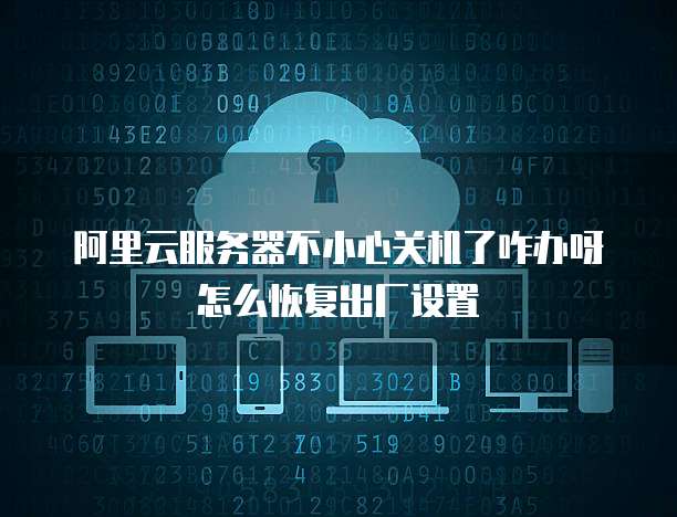 阿里云服务器不小心关机了咋办呀怎么恢复出厂设置