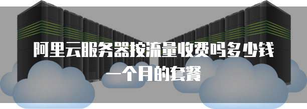 阿里云服务器按流量收费吗多少钱一个月的套餐