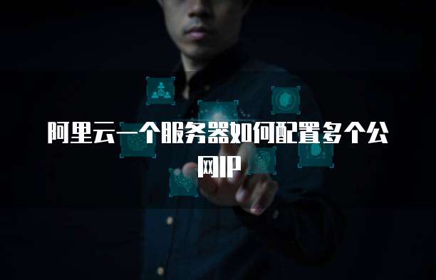 阿里云一个服务器如何配置多个公网IP