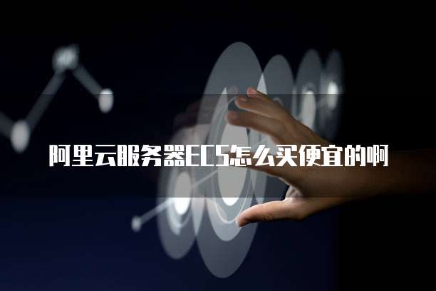 阿里云服务器ECS怎么买便宜的啊