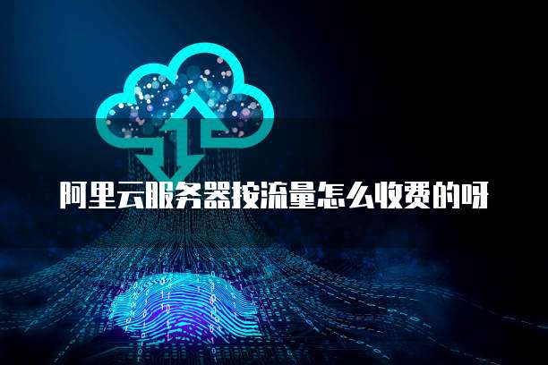 阿里云服务器按流量怎么收费的呀