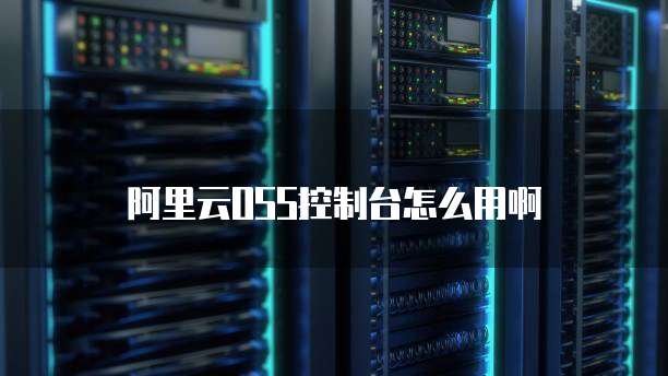 阿里云OSS控制台怎么用啊