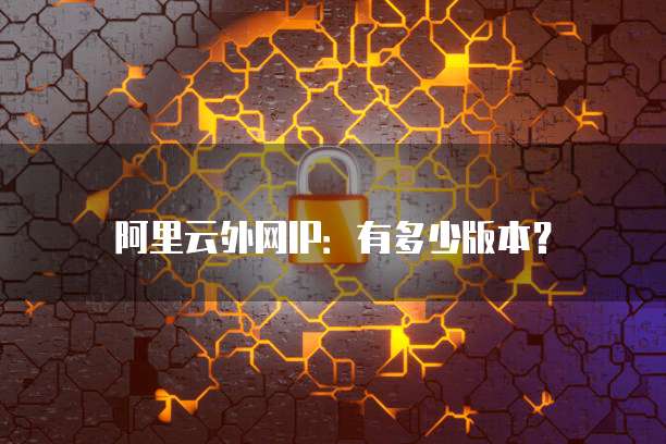 阿里云外网IP：有多少版本？