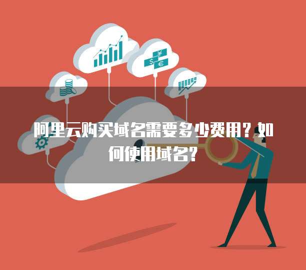 阿里云购买域名需要多少费用？如何使用域名？