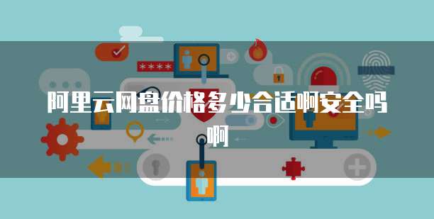 阿里云网盘价格多少合适啊安全吗啊