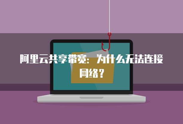 阿里云共享带宽：为什么无法连接网络？
