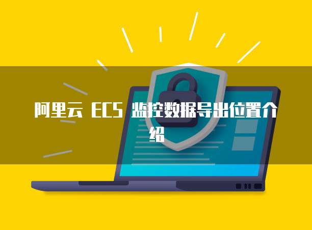 阿里云 ECS 监控数据导出位置介绍