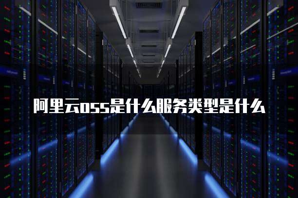 阿里云oss是什么服务类型是什么